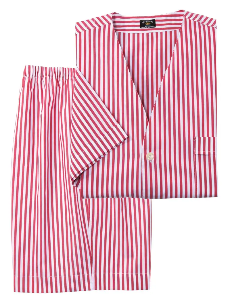 Solemare Stripe Shortie Pajama Set - Image 2