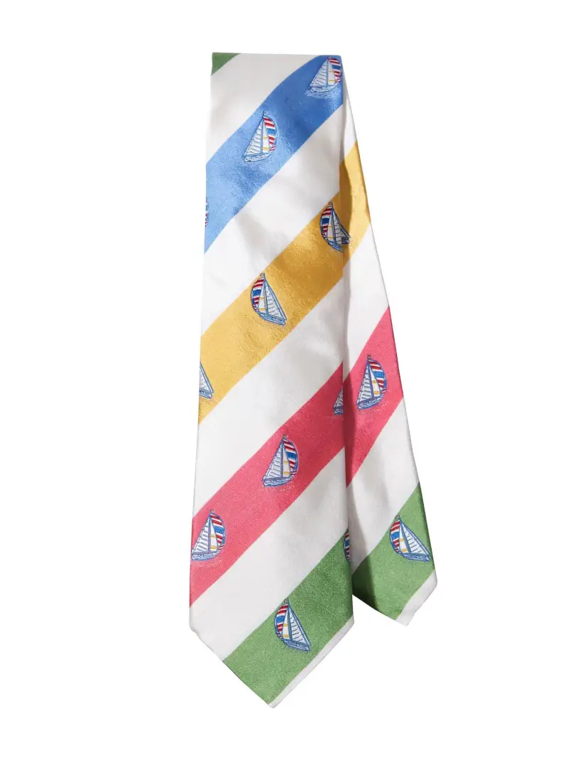 Stripes and Sails Tie - Image 1