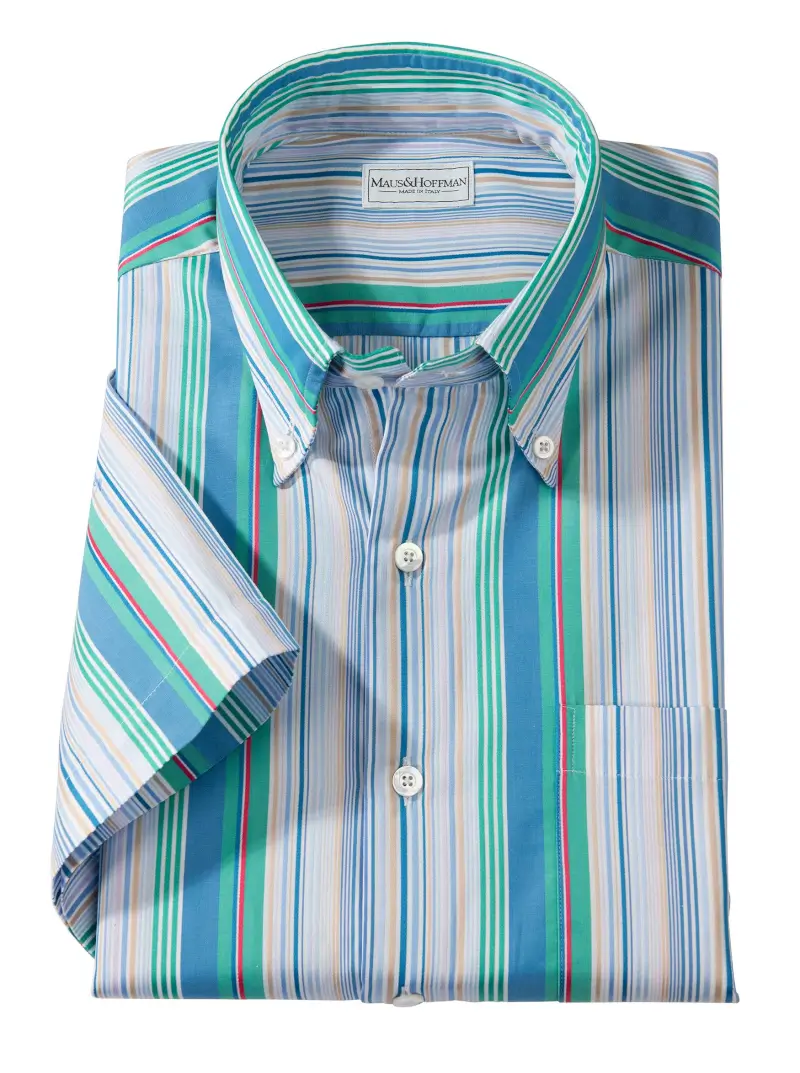 Summer Stripe Sport Shirt - 1