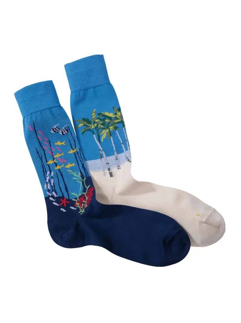 Underwater Scene Socks - 1