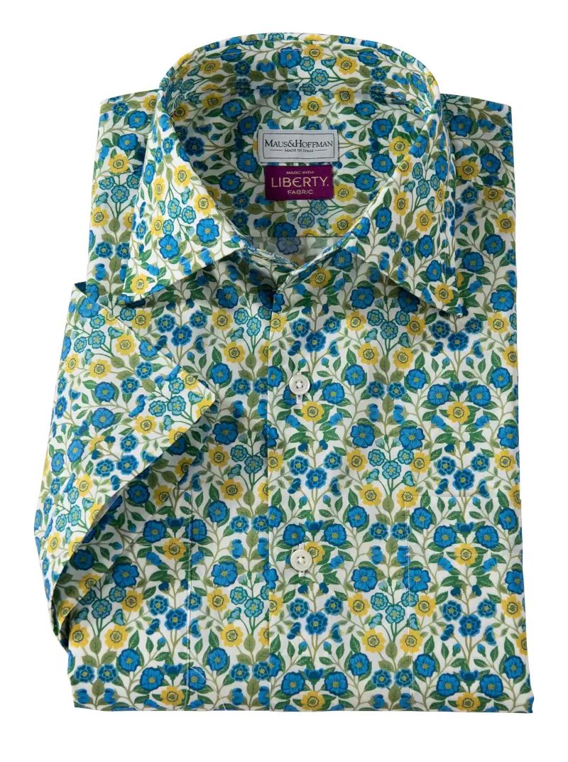 Viger's Sketch Liberty Print Shirt - 1