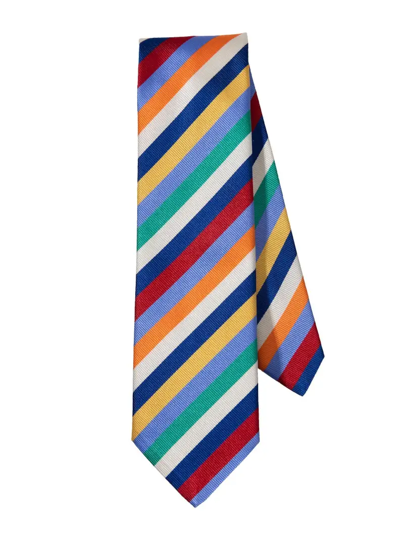 Vista Silk Stripe Tie - 1