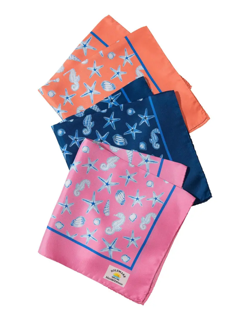 Vita Marina Pocket Squares