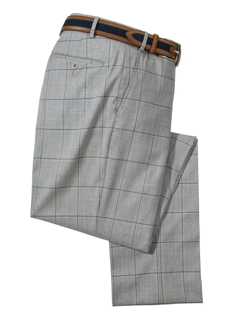 Winston Windowpane Slacks - Image 1