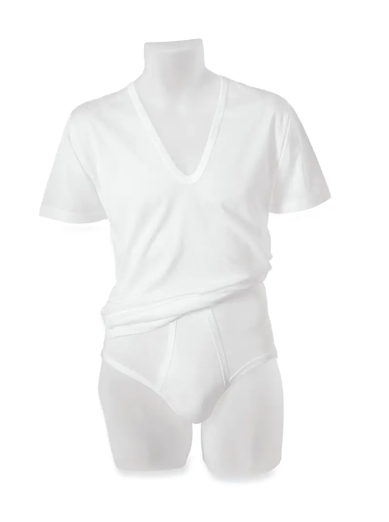  Zimmerli V-Neck T-Shirt - Image 1